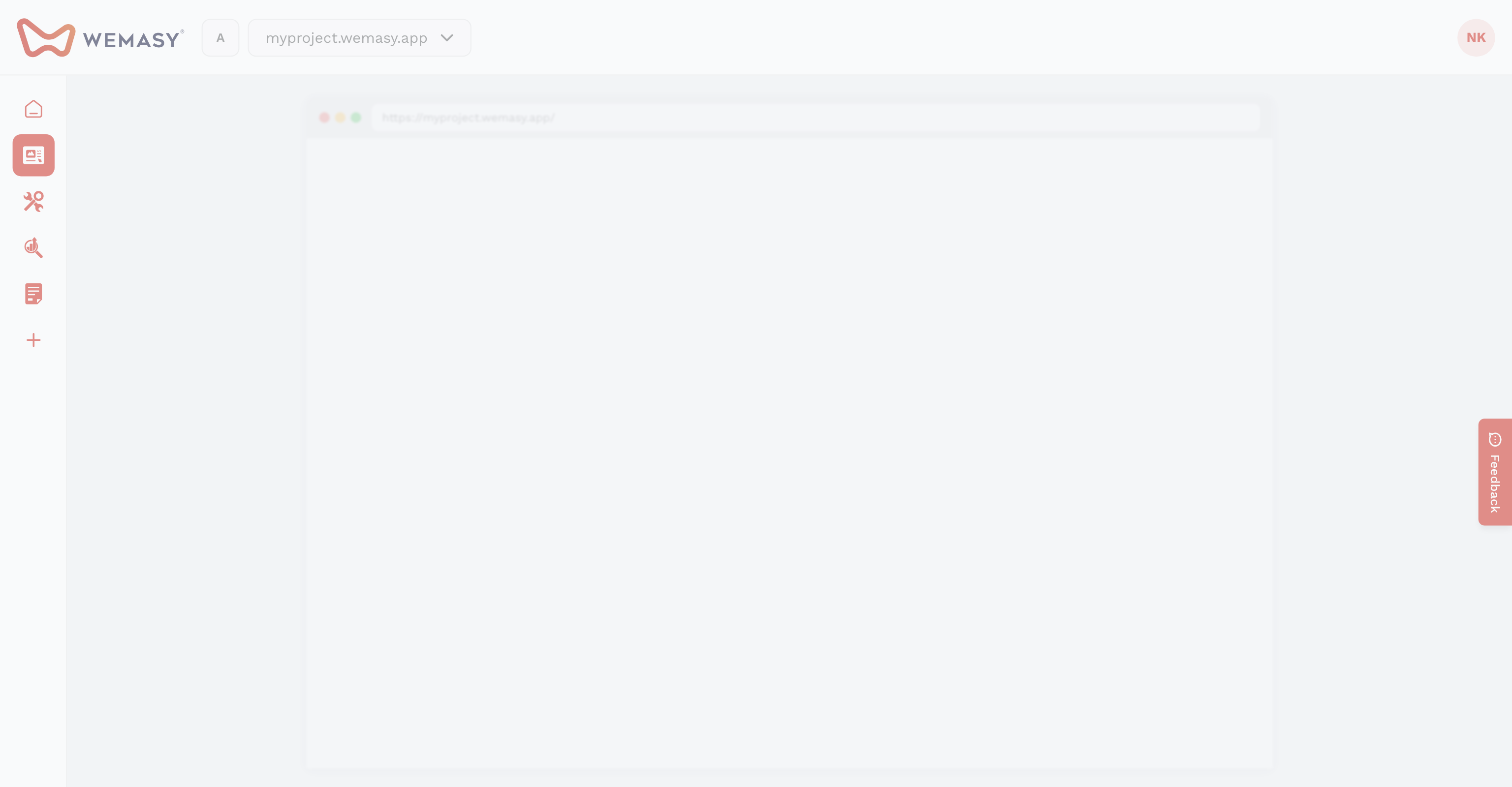 The WEMASY AI assistant interface