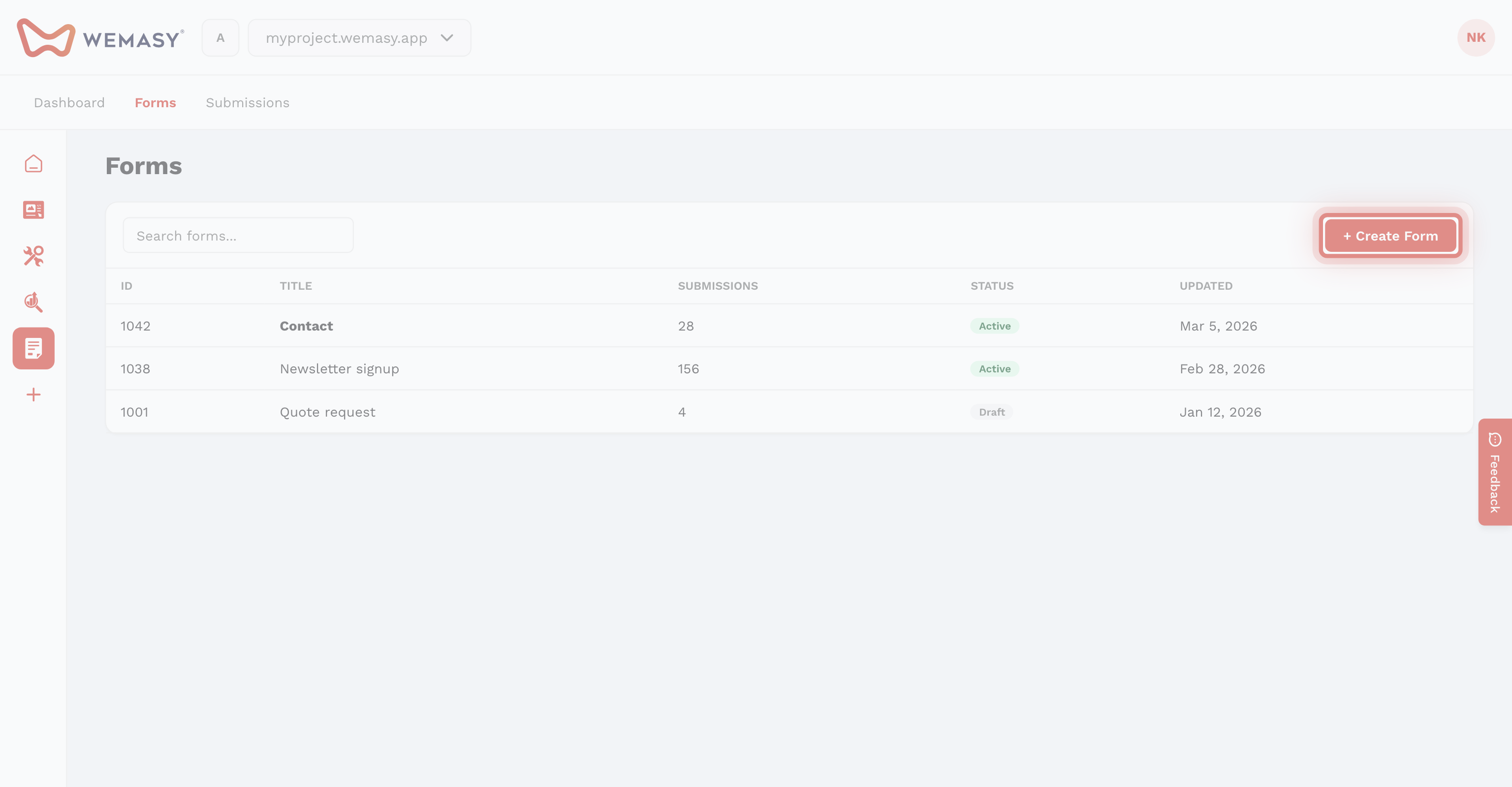 Forms — Where to find it