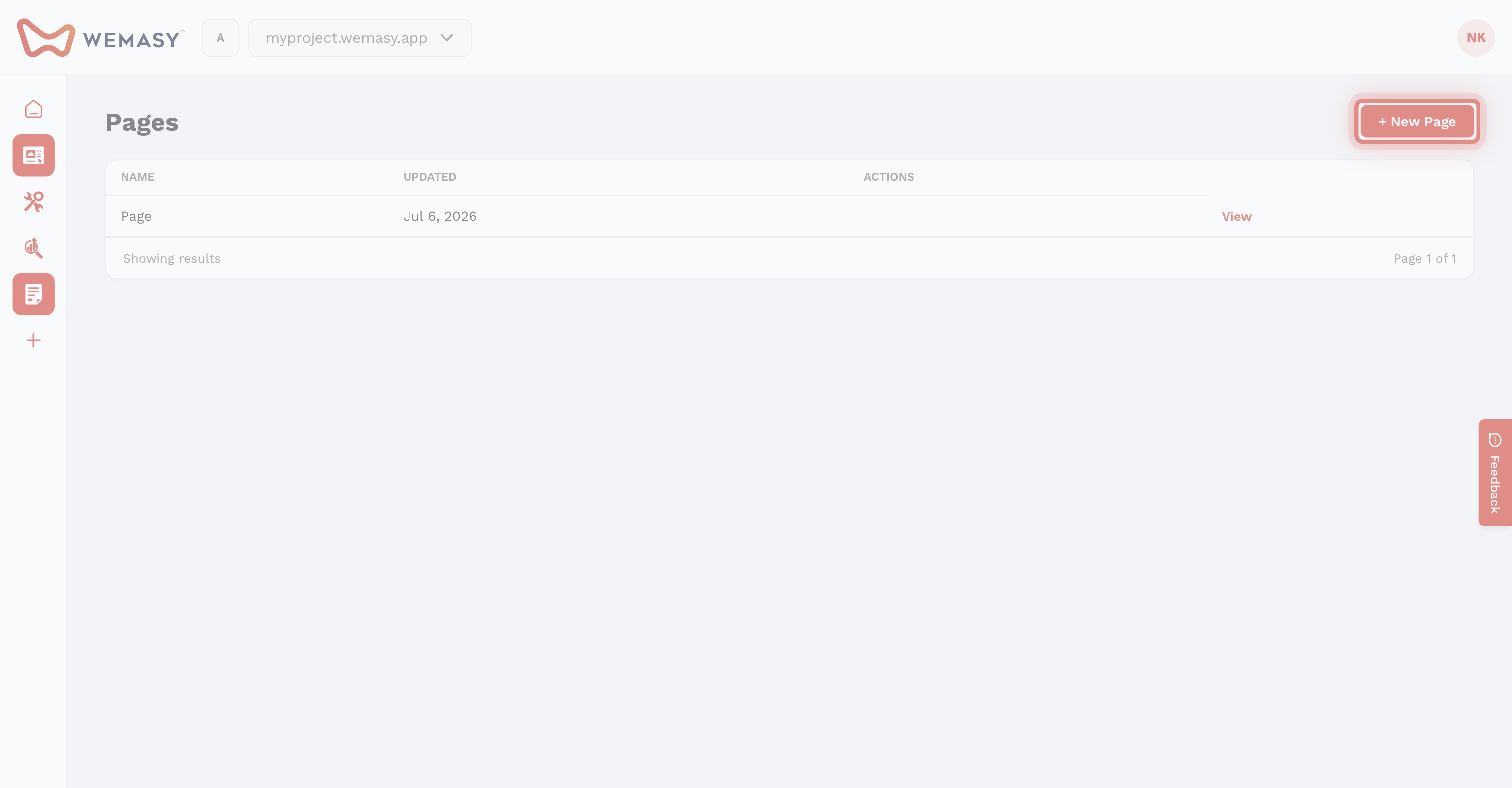 Website Builder — Where to find it