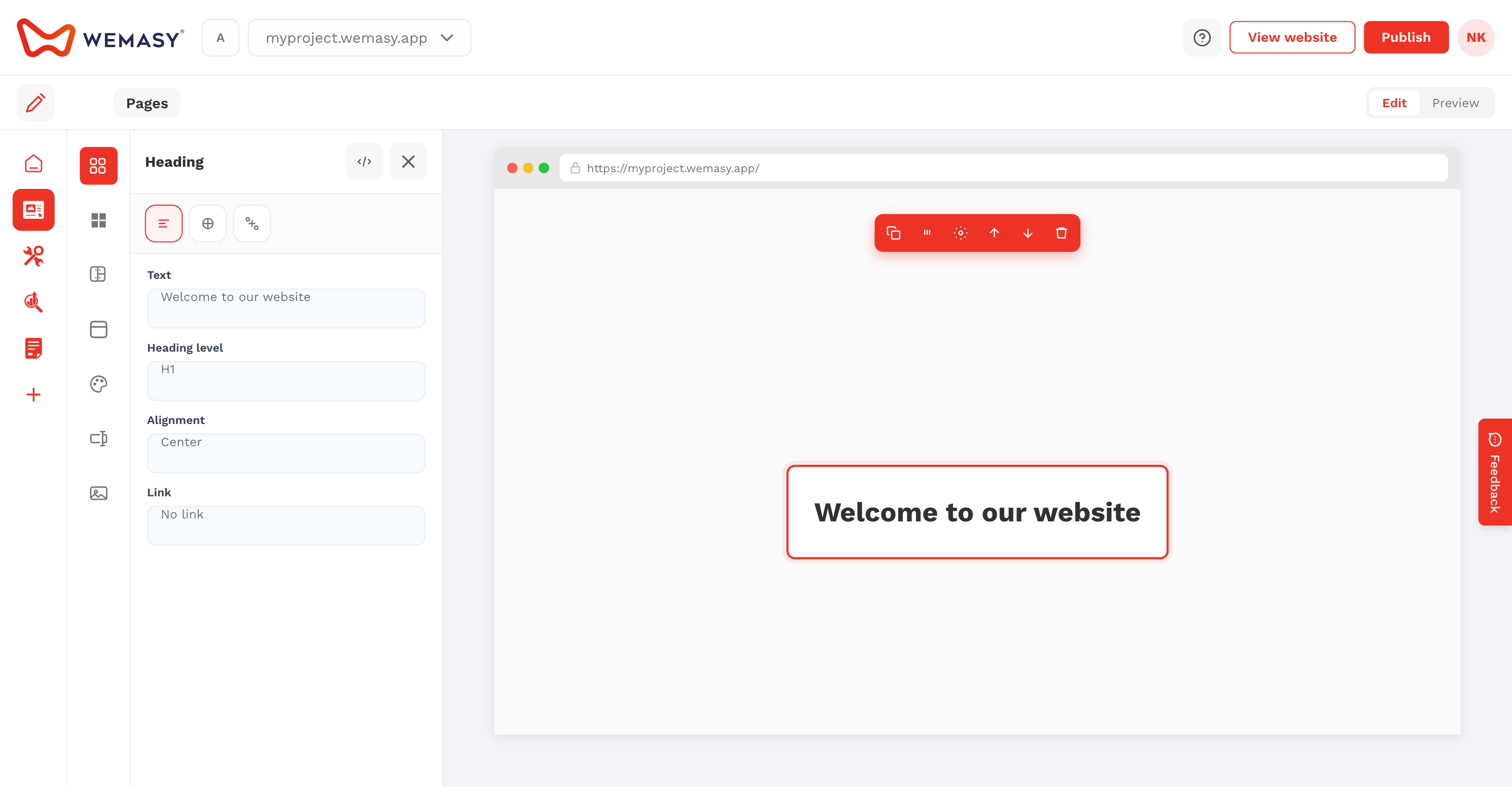 Website Builder — Requirements