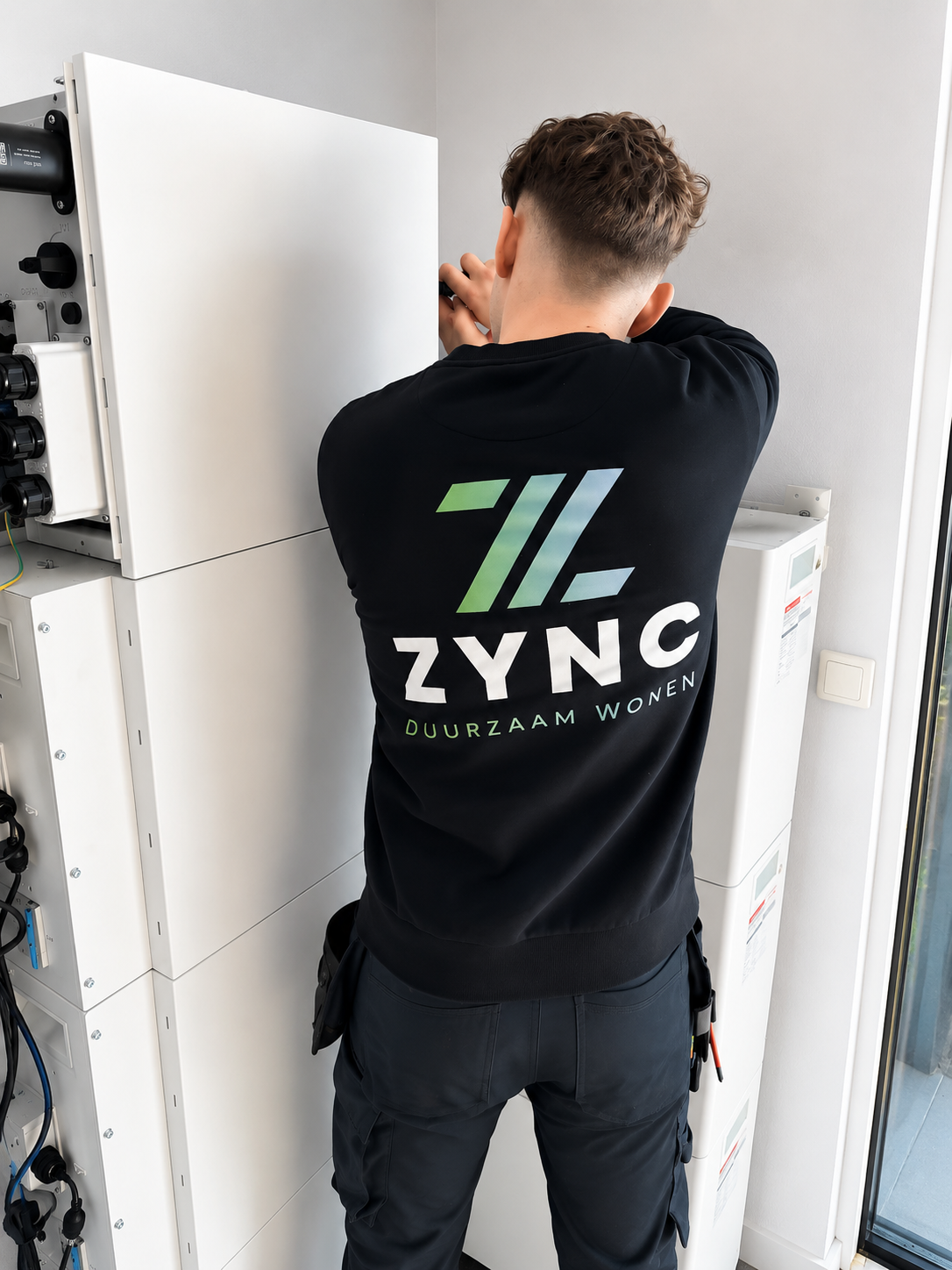 Installatie thuisbatterij door ZYNC