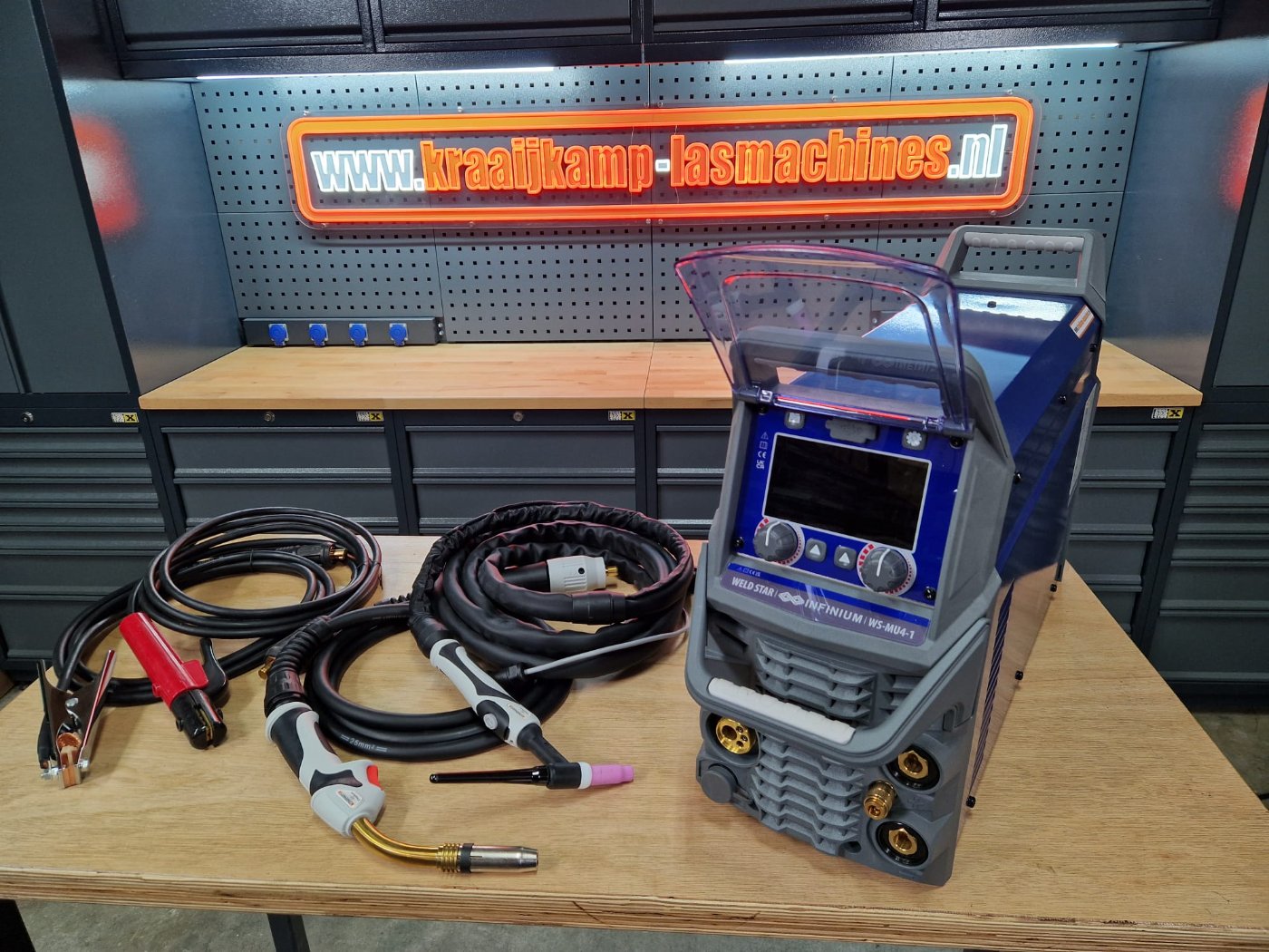 Nieuw UNIEK!! Weld Star 4-in-1 Multi-Process Welder MIG & TIG HF AC/DC – 200 Amp Package 5 JAAR GARANTIE