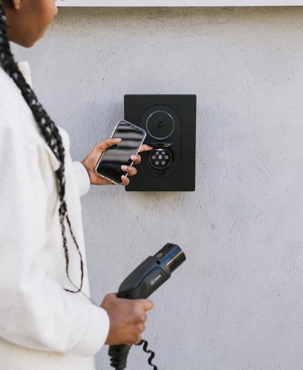 Zakelijk laadpunt thuis