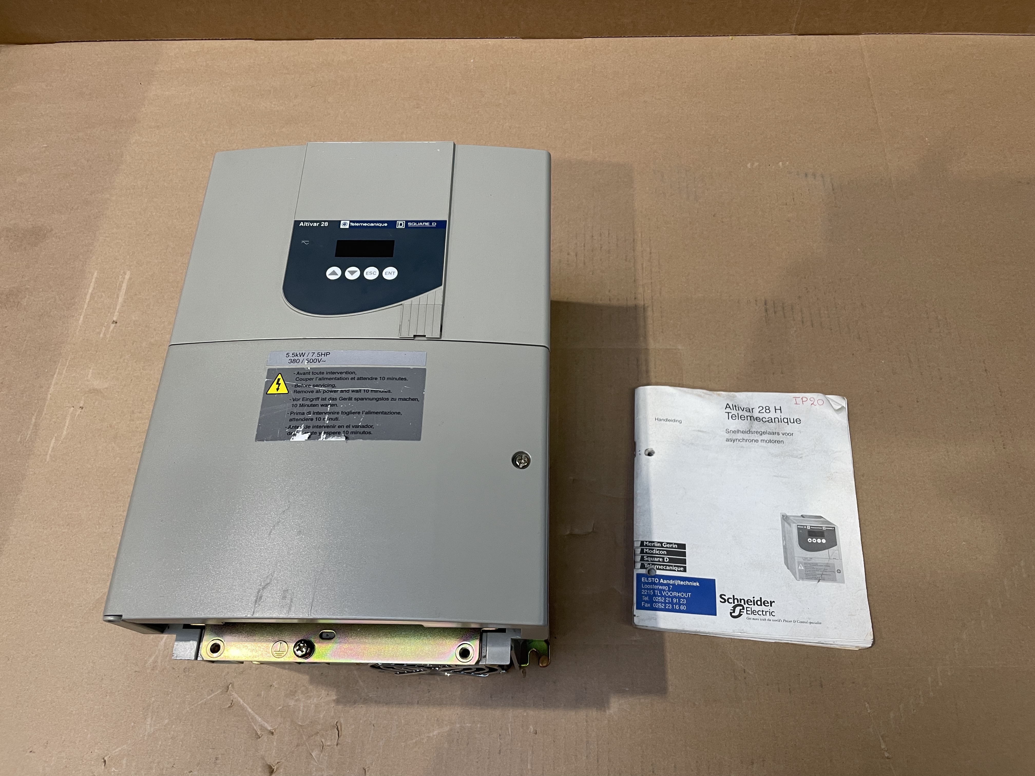 Telemecanique frequentieregelaar