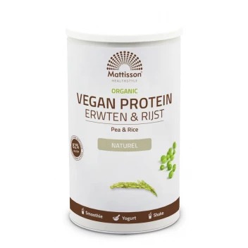 Biologisch Vegan proteïne poeder - Erwten & Rijst - 500 g