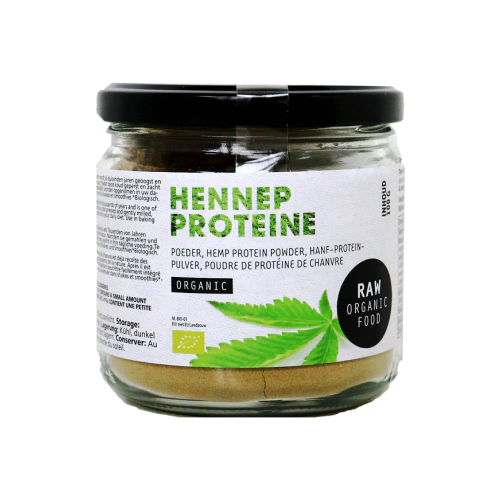 Raw Organic Food Hennep Proteïne Poeder Bio Raw (100 gram)