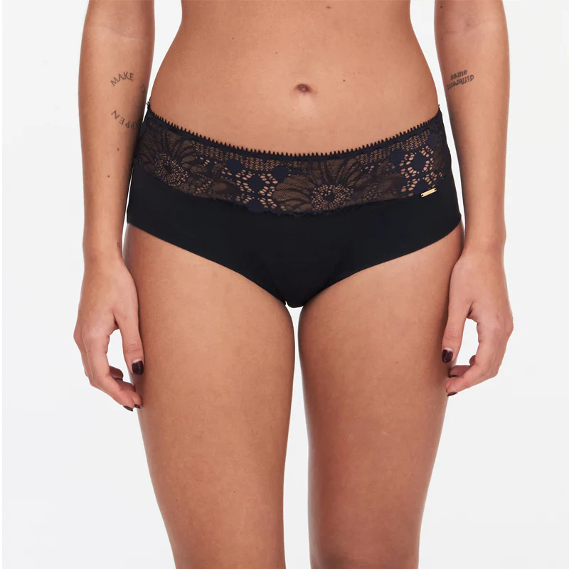 Chantelle DaytoNight menstruatie slipjes, zwart