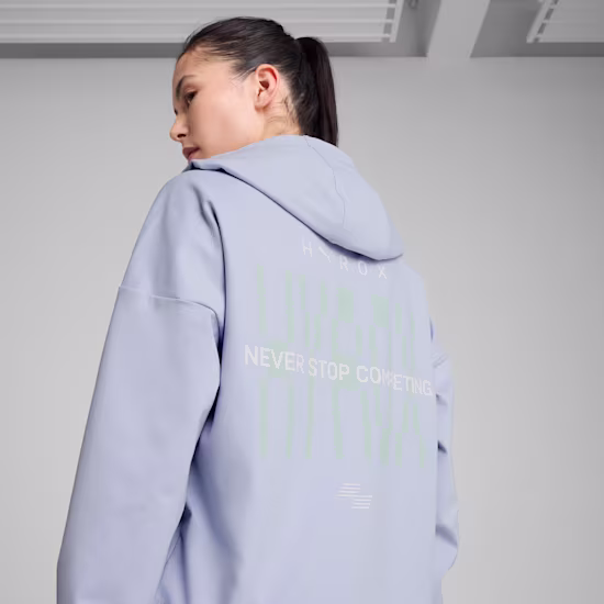 PUMA x HYROX CLOUDSPUN hoodie voor dames