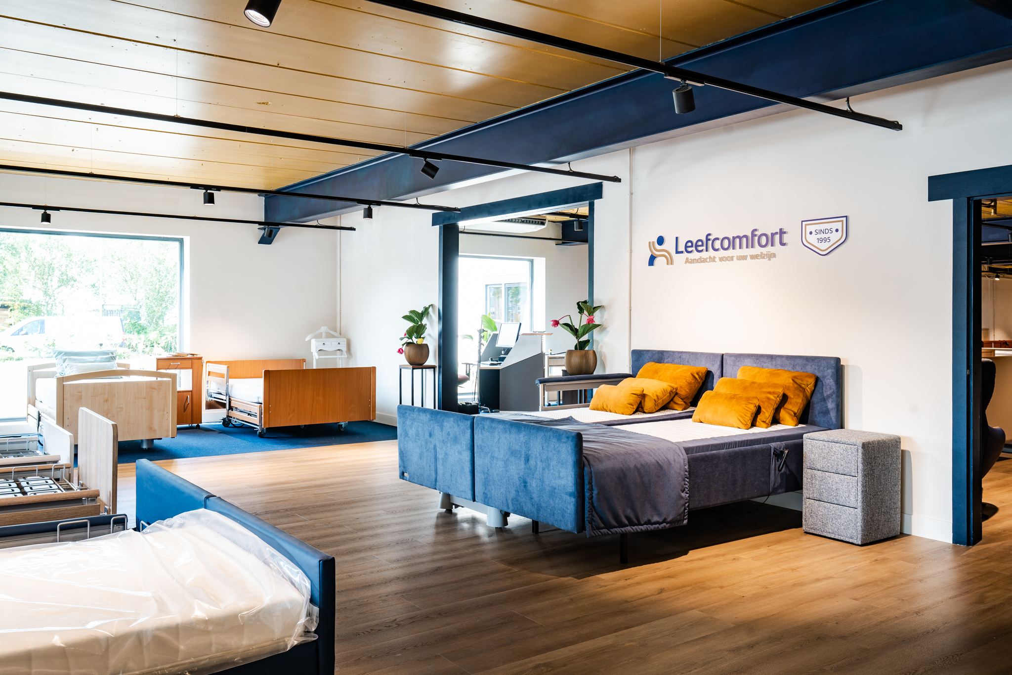 Hoog laag bedden, bij Leefcomfort áltijd gecertificeerd voor en door de zorg